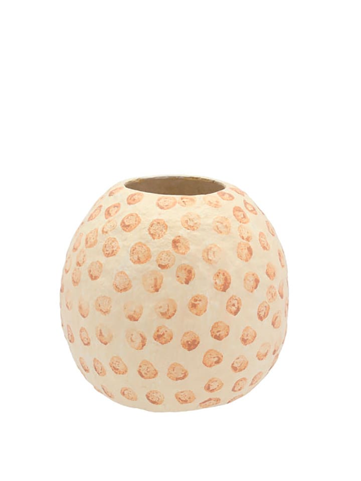 Villa Collection Wazon "Tana" w kolorze jasnobrązowo-beżowym - wys. 20 x Ø 18,5 cm rozmiar: onesize