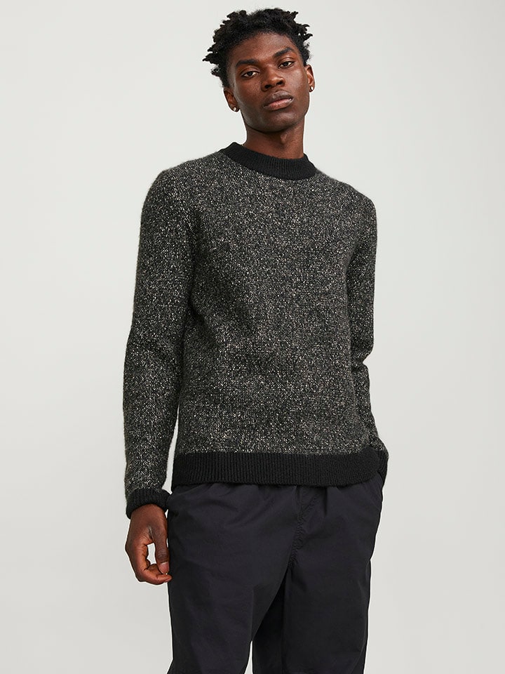 Jack & Jones Sweter w kolorze czarnym rozmiar: S