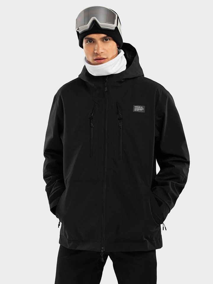 Siroko Kurtka narciarska "W5" w kolorze czarnym rozmiar: XXL