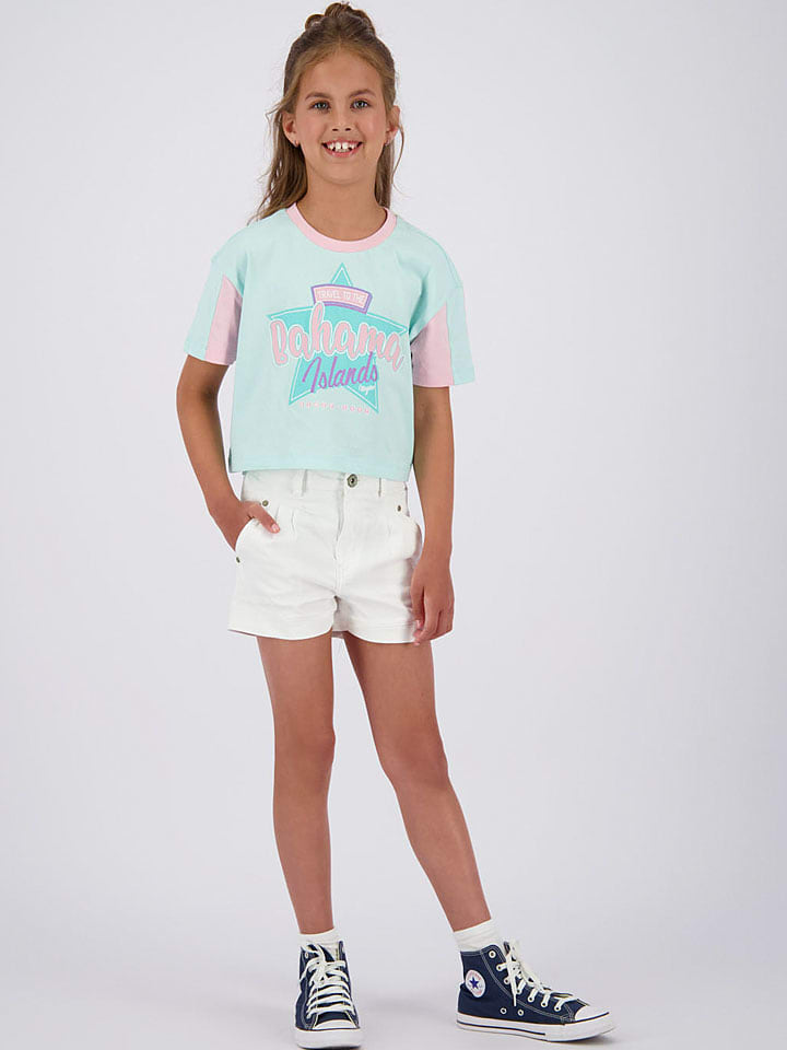 Vingino Szorty dżinsowe w kolorze białym rozmiar: 176