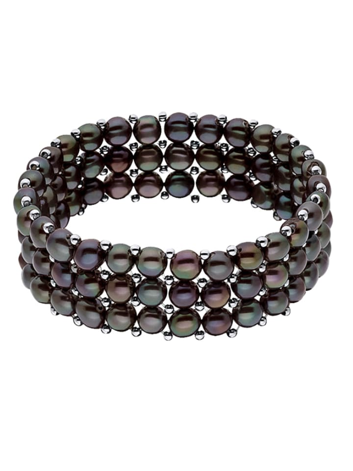 Pearl Addict Bransoletka perłowa w kolorze tahiti rozmiar: onesize