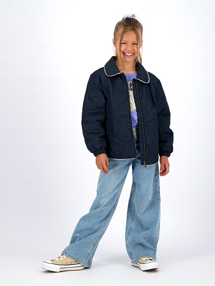 Vingino Kurtka pikowana "Tinny" w kolorze granatowym rozmiar: 140