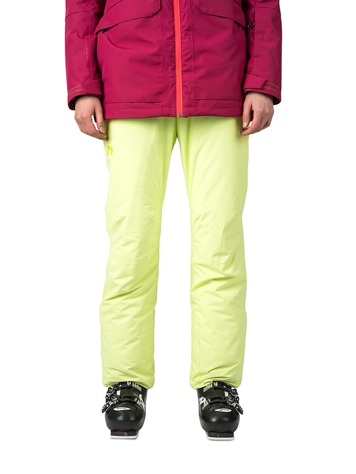 Hannah Spodnie narciarskie w kolorze jasnozielonym rozmiar: 42