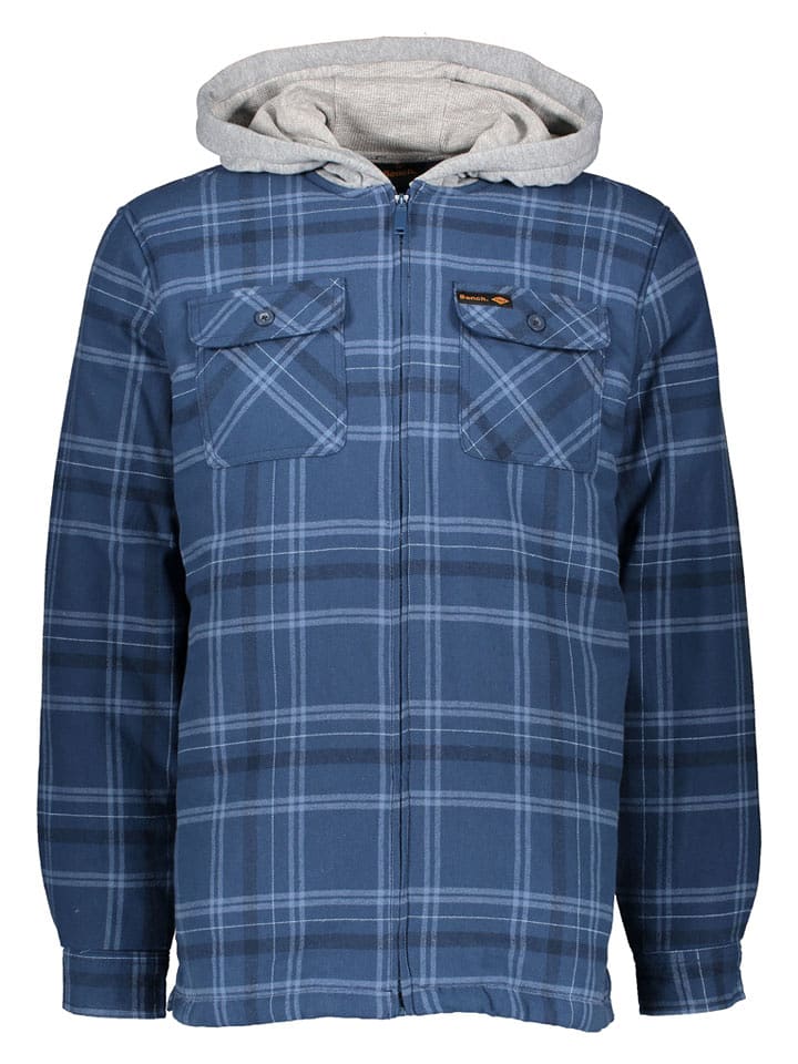 Bench Kurtka koszulowa "Sinclair" w kolorze szaro-granatowym rozmiar: 48