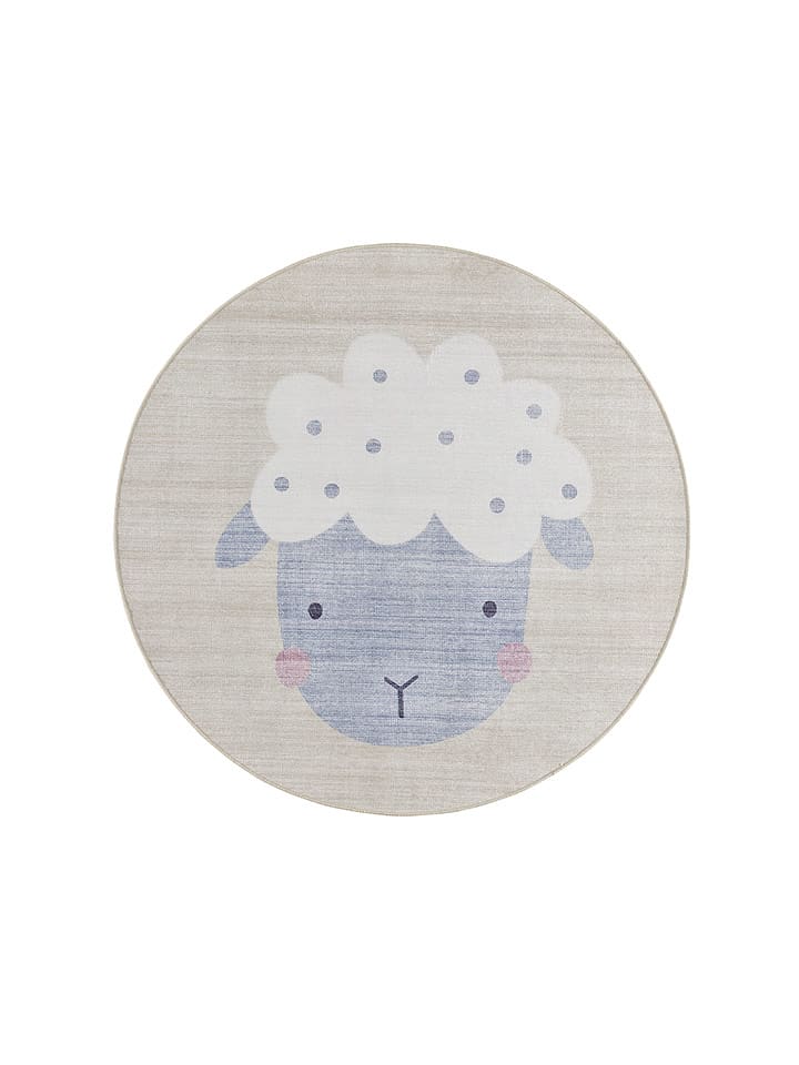 Atticgo Dywan "Candy" w kolorze niebiesko-kremowo-białym rozmiar: 120 cm