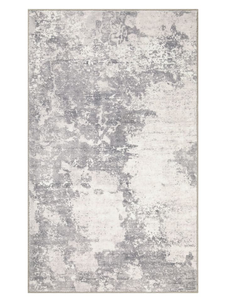 Wecon Home Dywanik łazienkowy "Bad Samu" w kolorze szaro-kremowym rozmiar: 80x150 cm