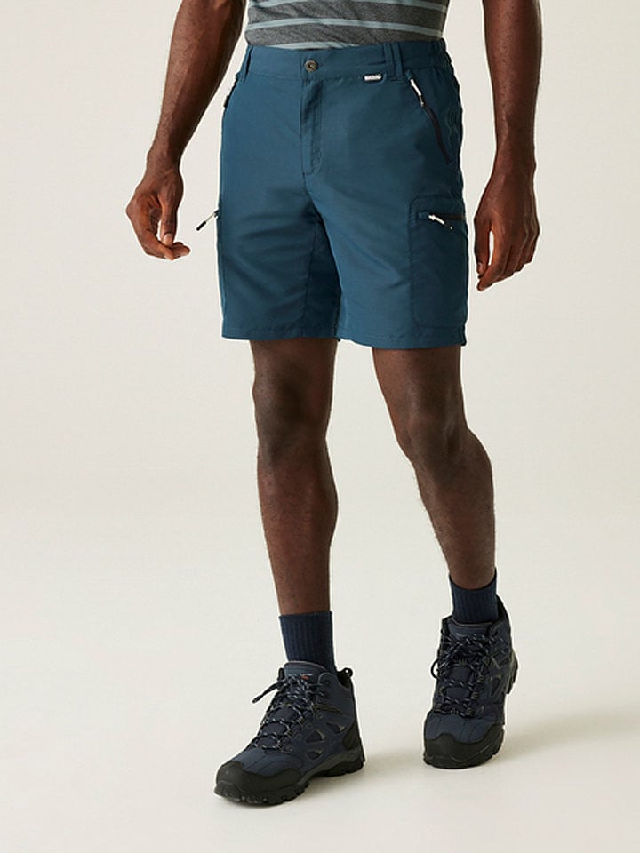 Regatta Szorty funkcyjne "Leesville" w kolorze niebieskim rozmiar: 58