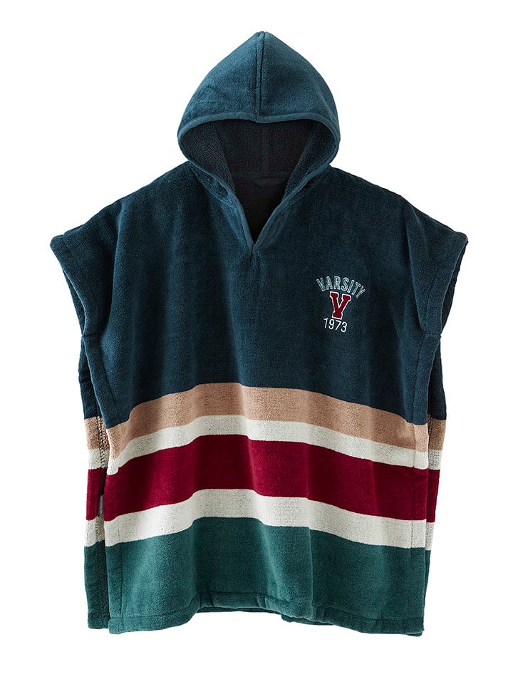 vertbaudet Ponczo w kolorze turkusowym rozmiar: 86/92