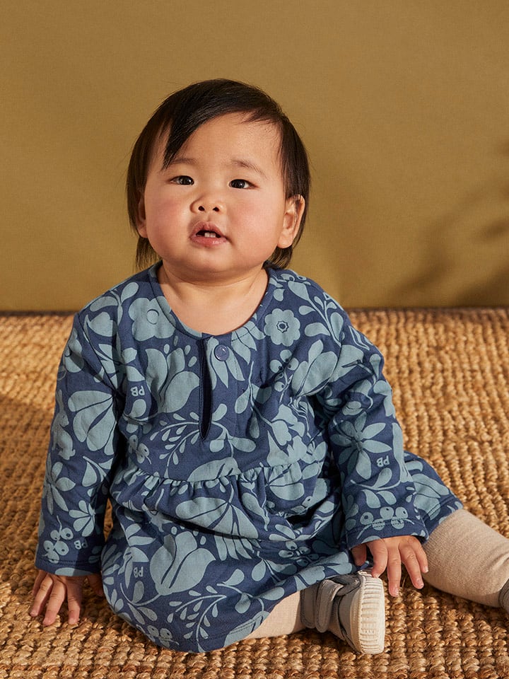 PETIT BATEAU Sukienka w kolorze niebieskim rozmiar: 80