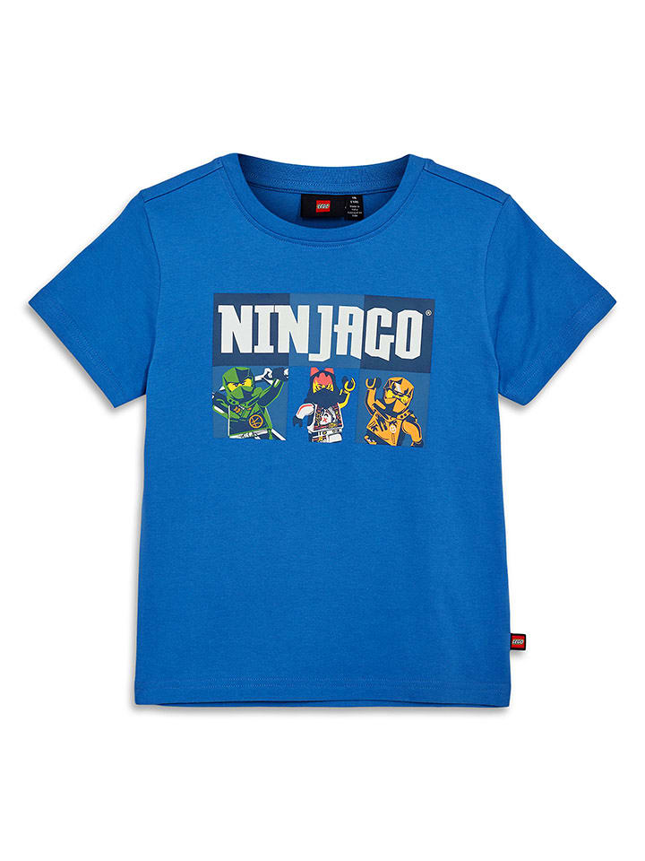 LEGO Koszulka w kolorze niebieskim ze wzorem rozmiar: 152