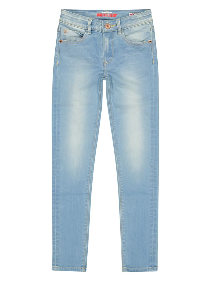 Vingino Dżinsy "Betty" - Super Skinny fit - w kolorze błękitnym rozmiar: 164