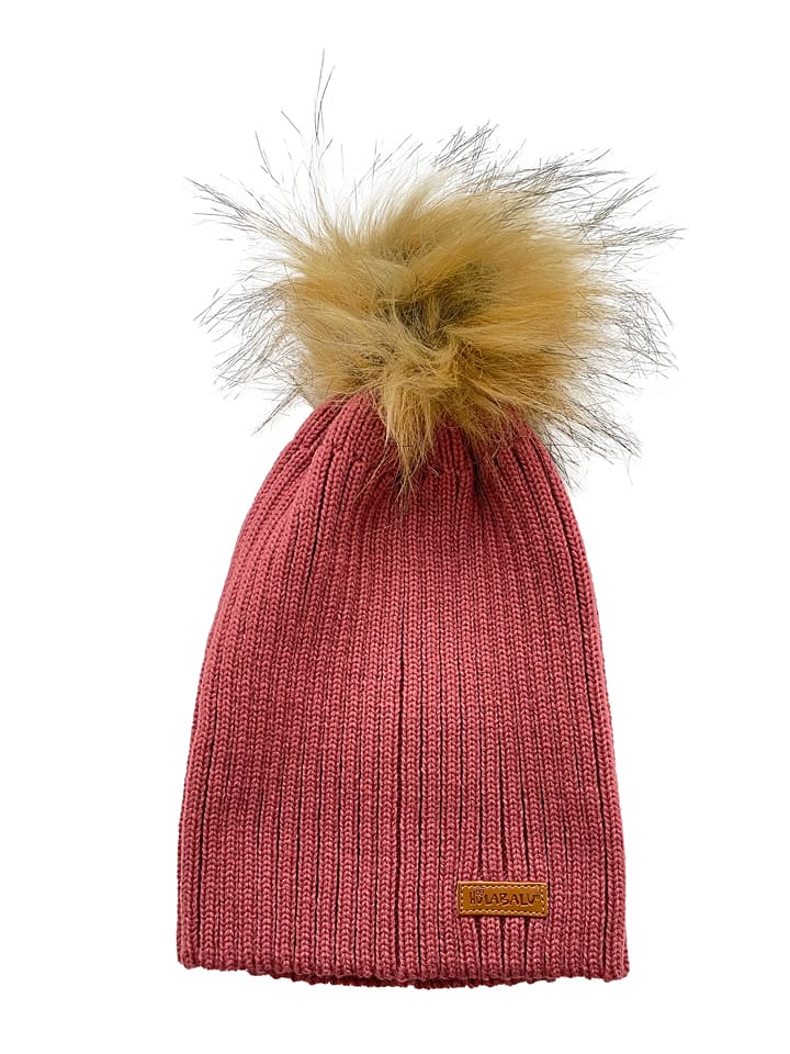 HULABALU Czapka "Paris" w kolorze koralowym rozmiar: onesize