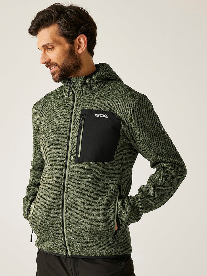 Regatta Kurtka polarowa "Newhill" w kolorze zielonym rozmiar: XXL