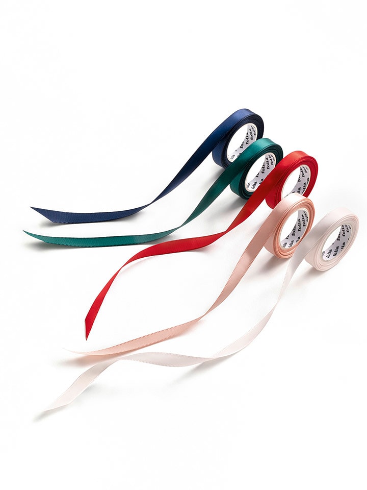 folia PAPER Satynowe wstążki (5 szt.) "Classic" - 8+ rozmiar: onesize