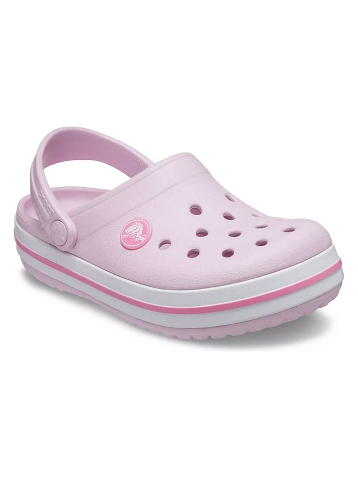 Crocs Chodaki "Crocband" w kolorze jasnoróżowym rozmiar: 19/20