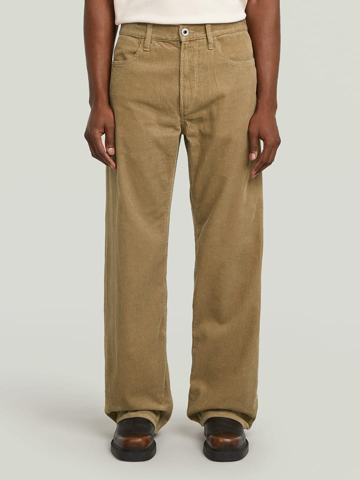 G-Star Spodnie sztruksowe - Loose fit - w kolorze beżowym rozmiar: W27/L32