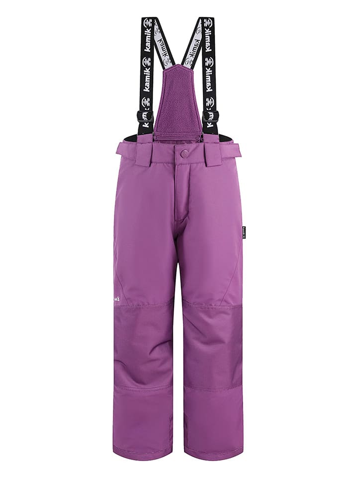 Kamik Spodnie narciarskie "Harper" w kolorze fioletowym rozmiar: 152