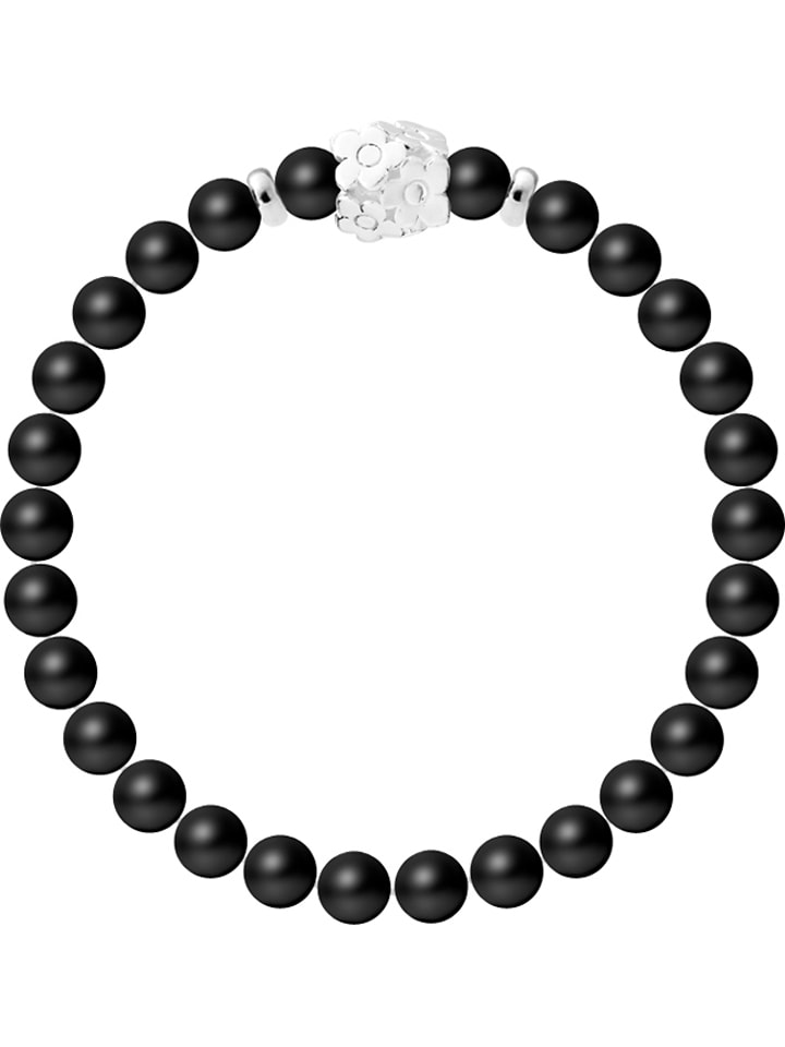 Pearline Bransoletka "Flowers" z agatem rozmiar: onesize