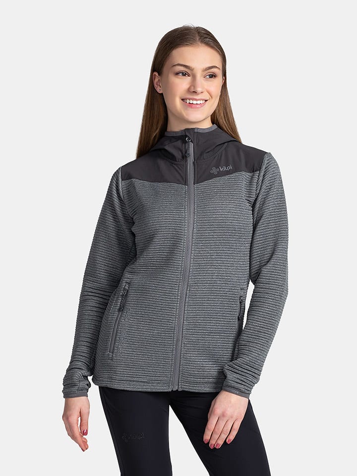 Kilpi Kurtka polarowa "Tanali" w kolorze szarym rozmiar: 44