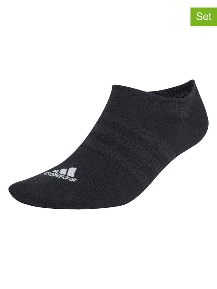 adidas Skarpety sportowe (3 pary) w kolorze czarnym rozmiar: M