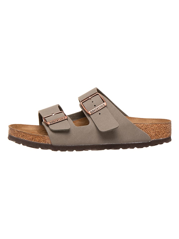 Birkenstock Klapki w kolorze szarym rozmiar: 40