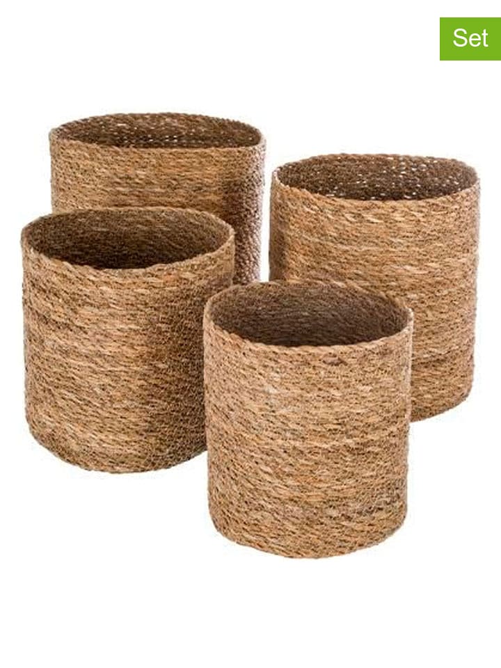 Joybos Pudełka (4 szt.) w kolorze jasnobrązowym rozmiar: onesize