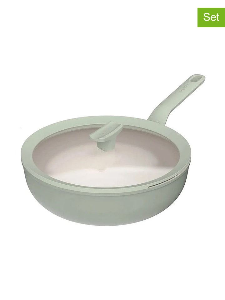 BergHOFF 2-częściowy zestaw "Balance" w kolorze zielonym - Ø 28 cm rozmiar: onesize