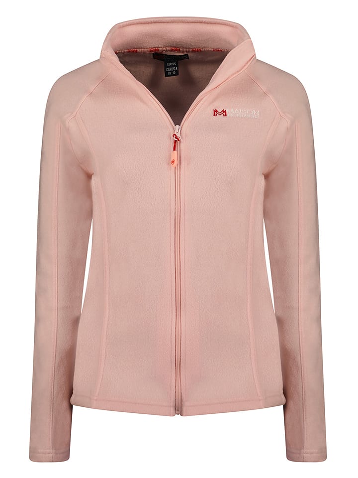 Maison Montaigne Kurtka polarowa "Tumai" w kolorze szaroróżowym rozmiar: M