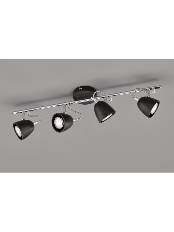 FH Lighting Lampa sufitowa "Gemma" w kolorze czarnym - 65 x 10 cm rozmiar: onesize