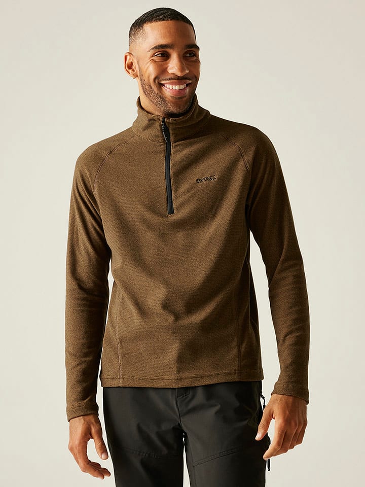 Regatta Bluza polarowa "Montes" w kolorze jasnobrązowym rozmiar: XXL