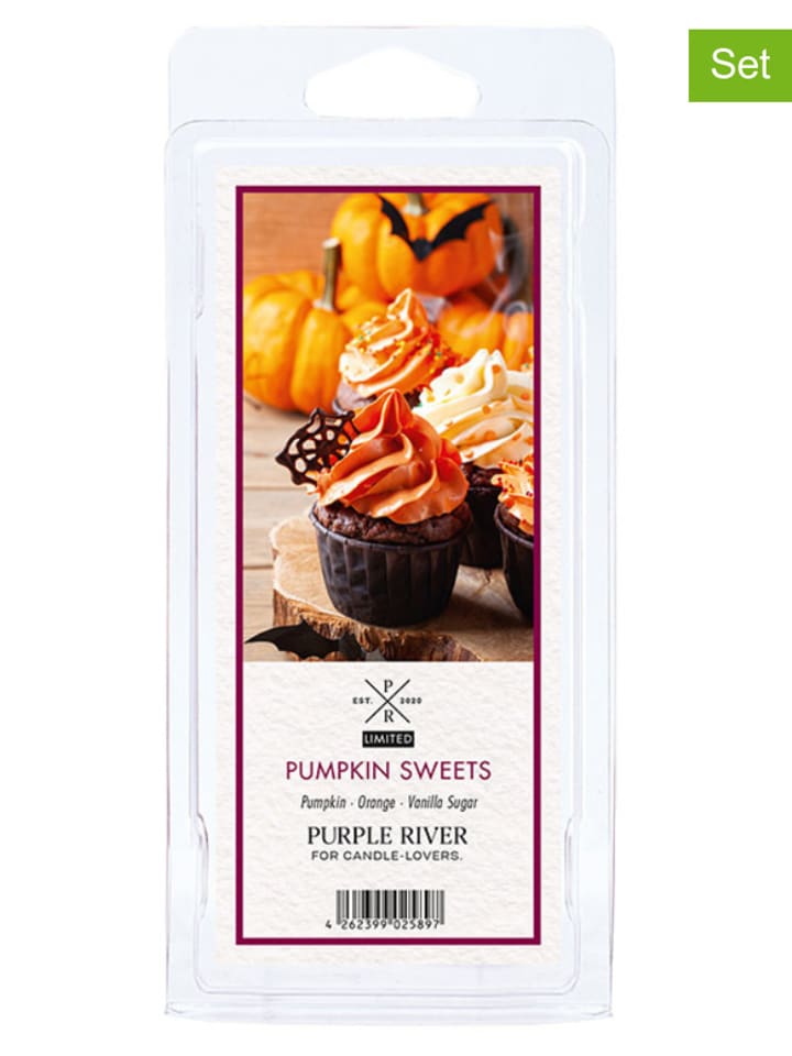 Purple River Woski zapachowe (2 szt.) "Pumpkin Sweets" - 2 x 50 g rozmiar: onesize