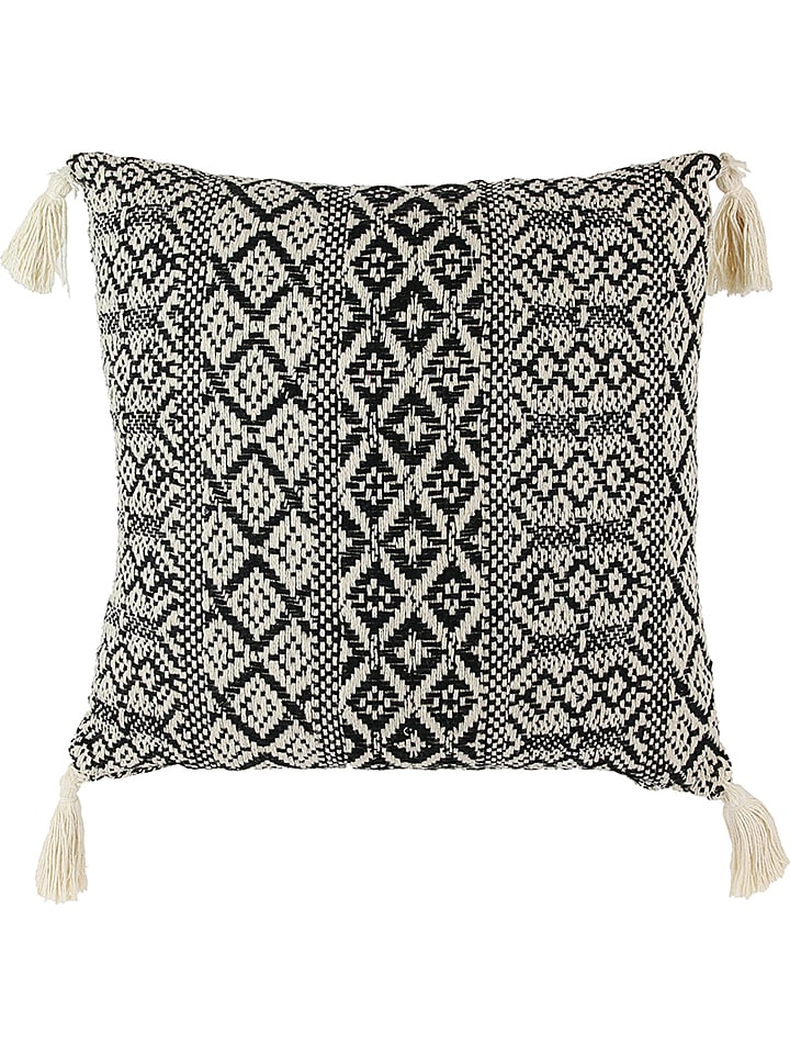 Ethnical Life Poduszka w kolorze szaro-beżowym - 40 x 40 cm rozmiar: onesize