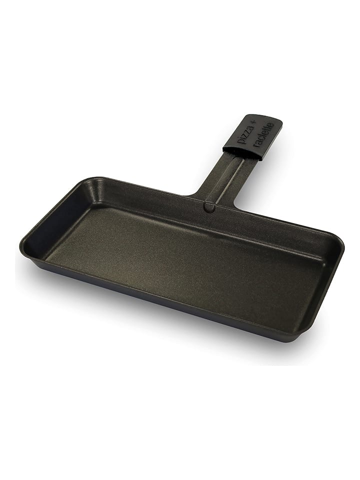 Stöckli Podwójna patelnia w kolorze czarnym - 21 x 10,5 cm rozmiar: onesize