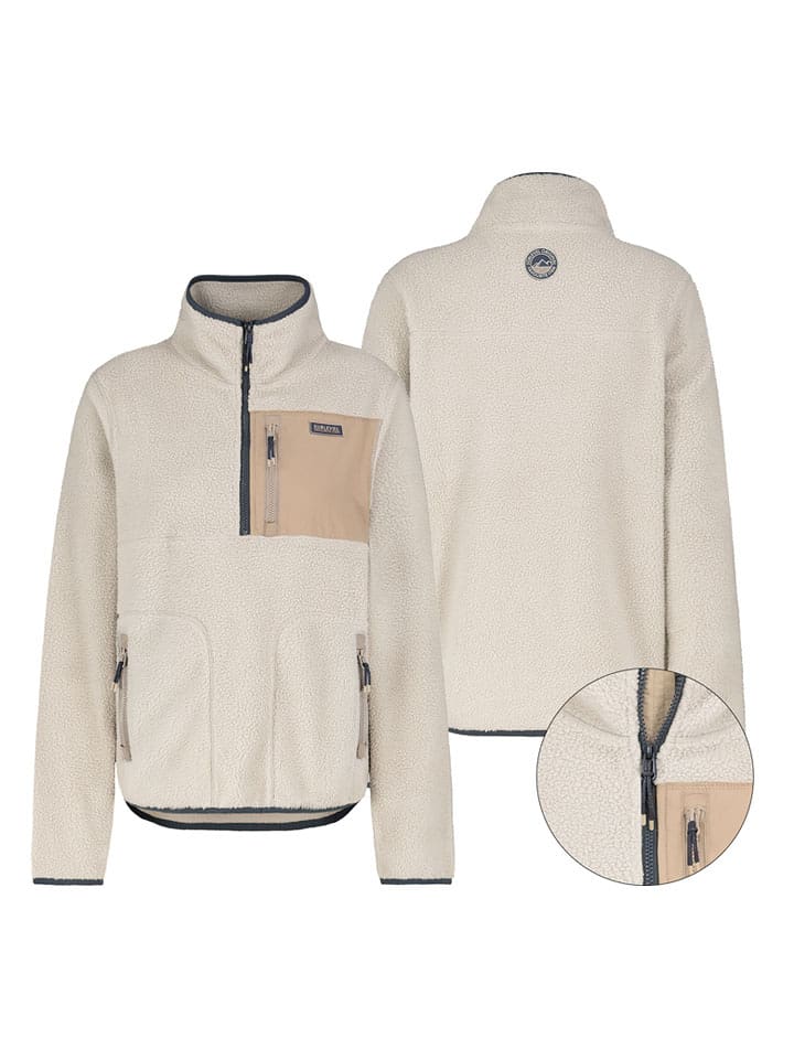 Sublevel Bluza polarowa w kolorze beżowym rozmiar: XL