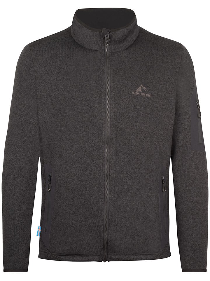 Westfjord Kurtka polarowa "Katla" w kolorze antracytowym rozmiar: L