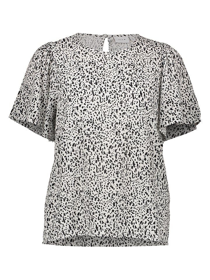 Vila Bluzka "Kaya" w kolorze biało-czarnym rozmiar: 36