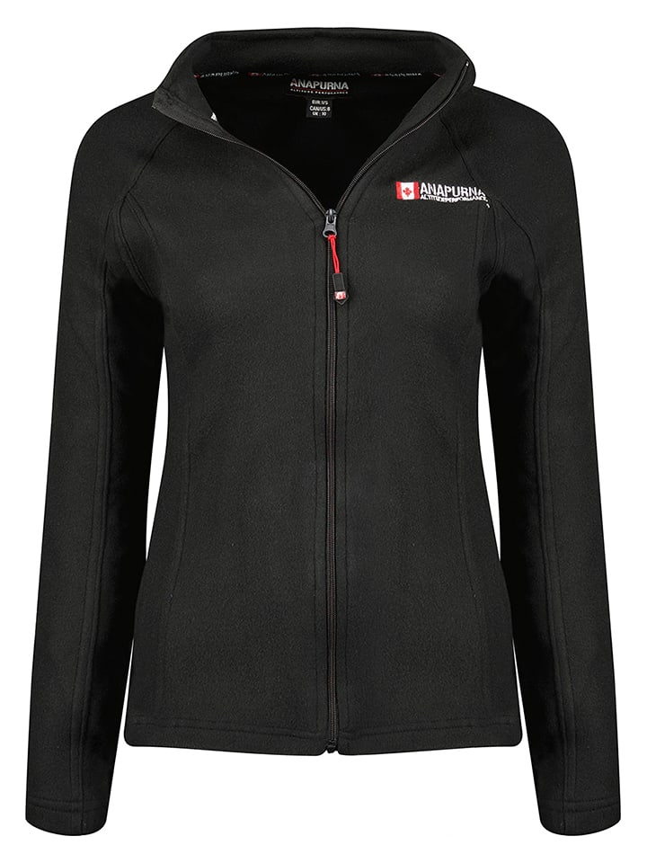 ANAPURNA Kurtka polarowa "Tonneaufz" w kolorze czarnym rozmiar: XXL