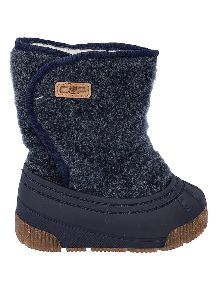 cmp Kozaki zimowe "Baby Latu" w kolorze granatowym rozmiar: 26/27