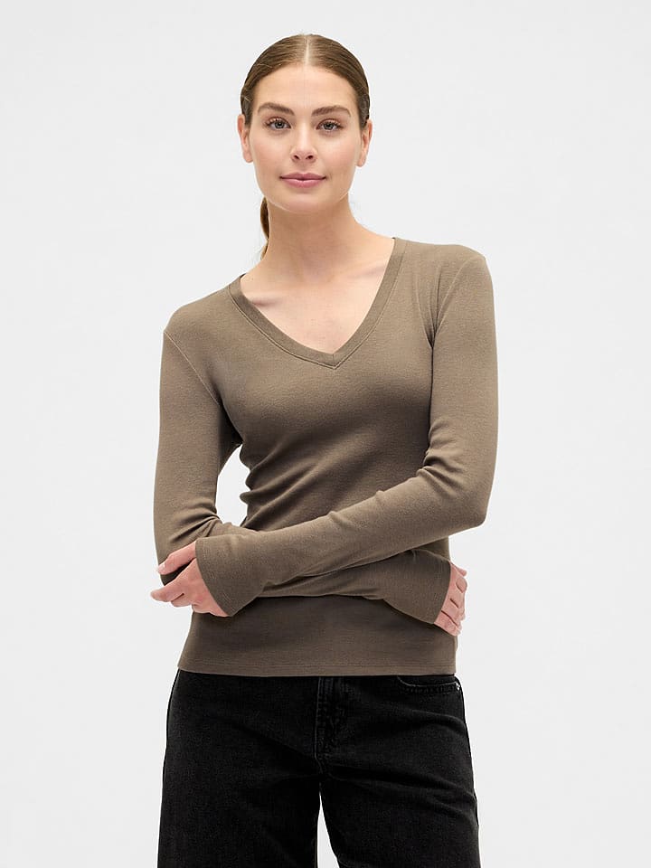 GAP Koszulka w kolorze beżowym rozmiar: XL