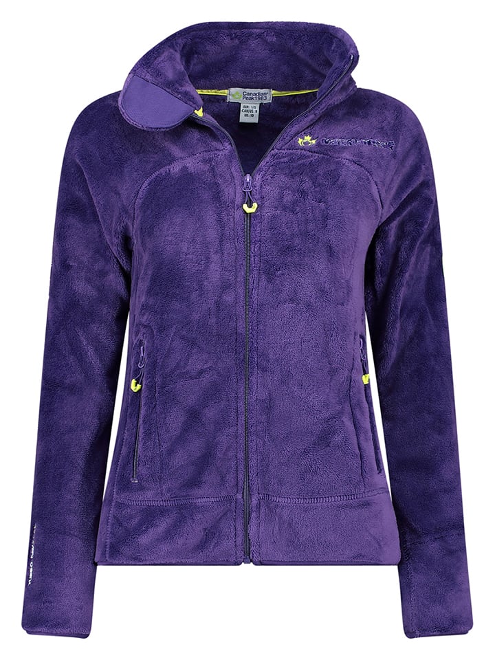 Canadian Peak Kurtka polarowa "Udilas" w kolorze fioletowym rozmiar: L