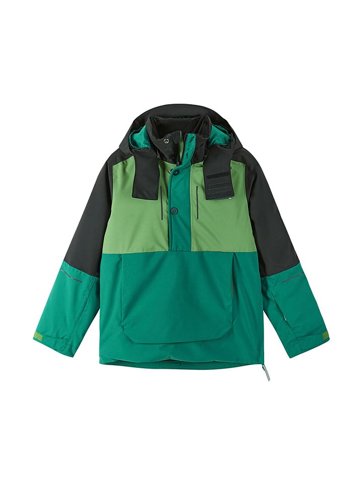 Reima Kurtka zimowa "Arantila" w kolorze zielono-czarnym rozmiar: 146