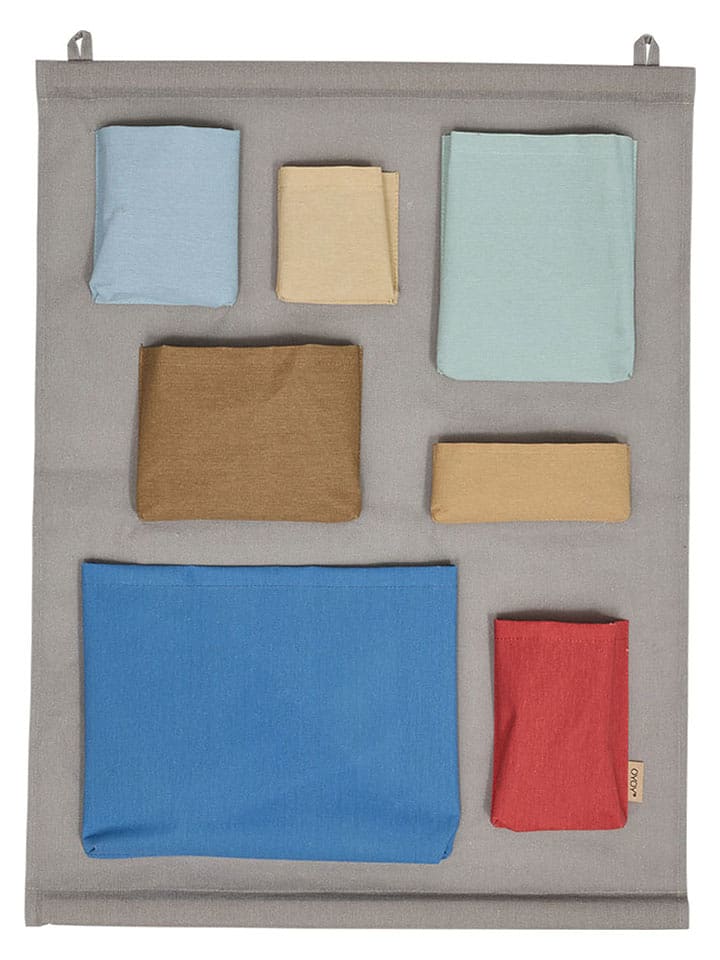 OYOY mini Organizer w kolorze szarym - 55 x 38 cm rozmiar: onesize