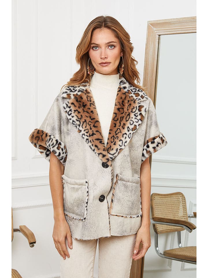 Joséfine Kurtka przejściowa "Ashmee" w kolorze beżowym rozmiar: M