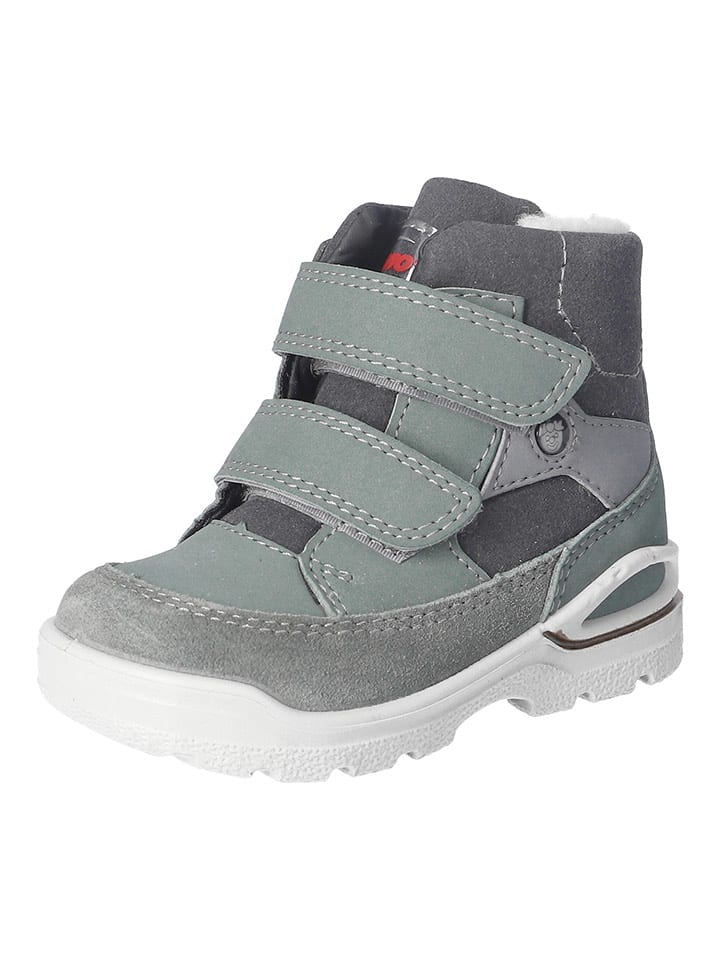 PEPINO Botki zimowe "Jim-S" w kolorze turkusowo-szarym rozmiar: 24