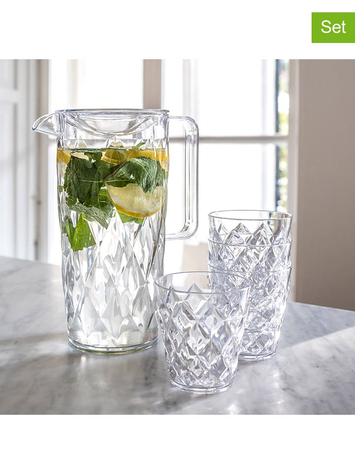 koziol Szklanki (6 x 2 szt.) "Crystal S" - 250 ml rozmiar: onesize