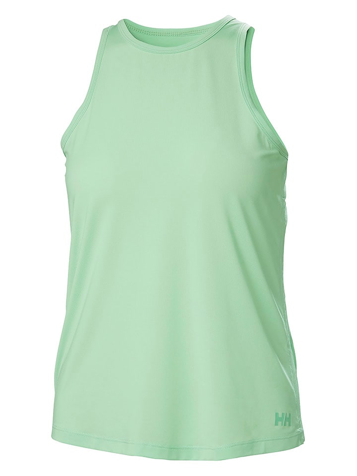 Helly Hansen Top funkcyjny "Siren Tank" w kolorze zielonym rozmiar: XS