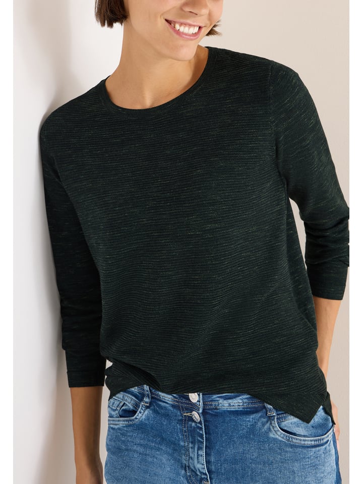 Cecil Koszulka w kolorze ciemnozielonym rozmiar: M