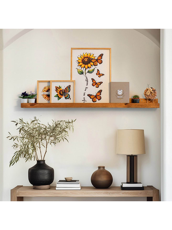 Scandinavia Concept Regał ścienny w kolorze jasnobrązowym - dł. 60 cm rozmiar: onesize