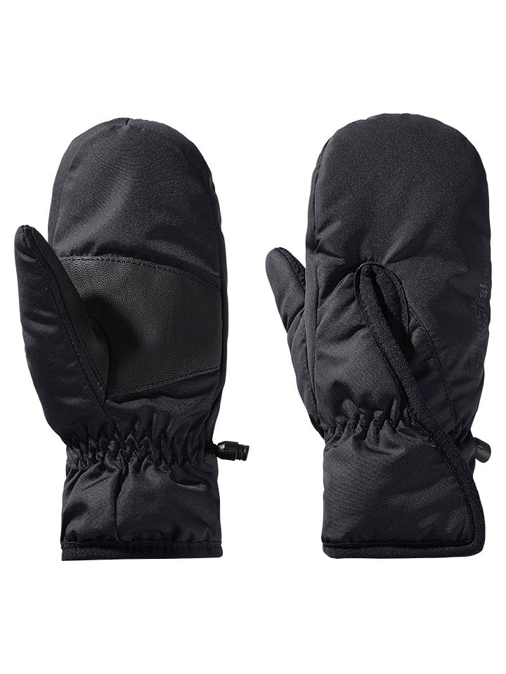 Jack Wolfskin Rękawiczki funkcyjne "Easy Entry" w kolorze czarnym rozmiar: 92