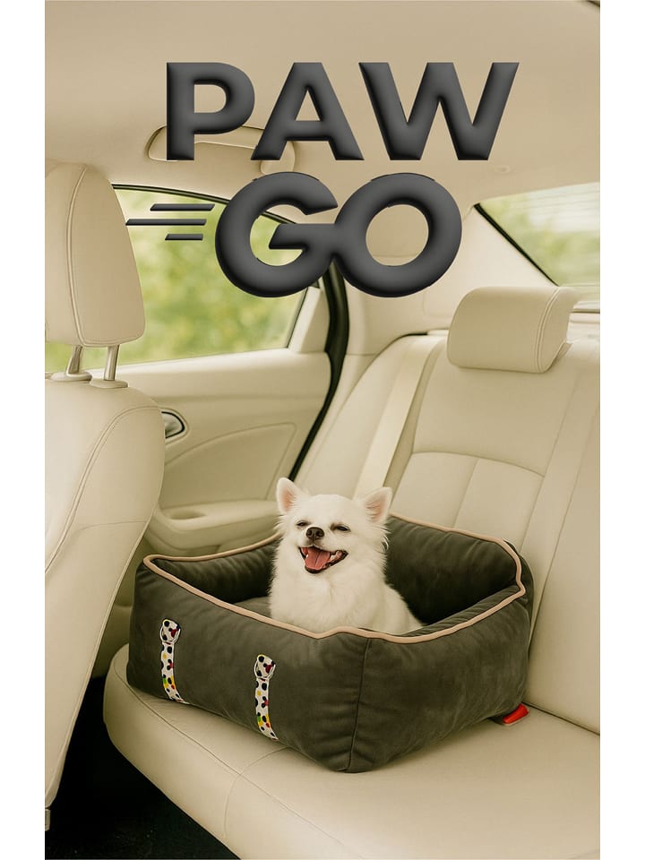 Paws&Whiskers Legowisko podróżne w kolorze antracytowym dla zwierząt rozmiar: 40x55x15 cm